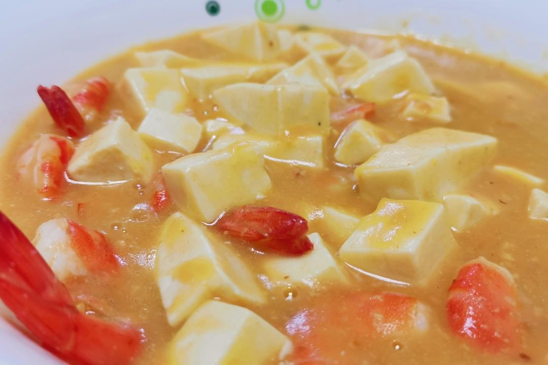 蟹黄豆腐（咸蛋黄版）