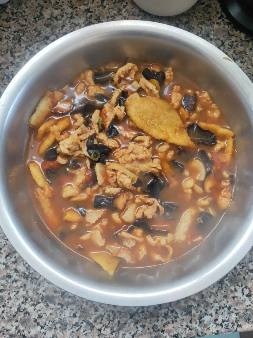 堂妈教你做锅巴肉片