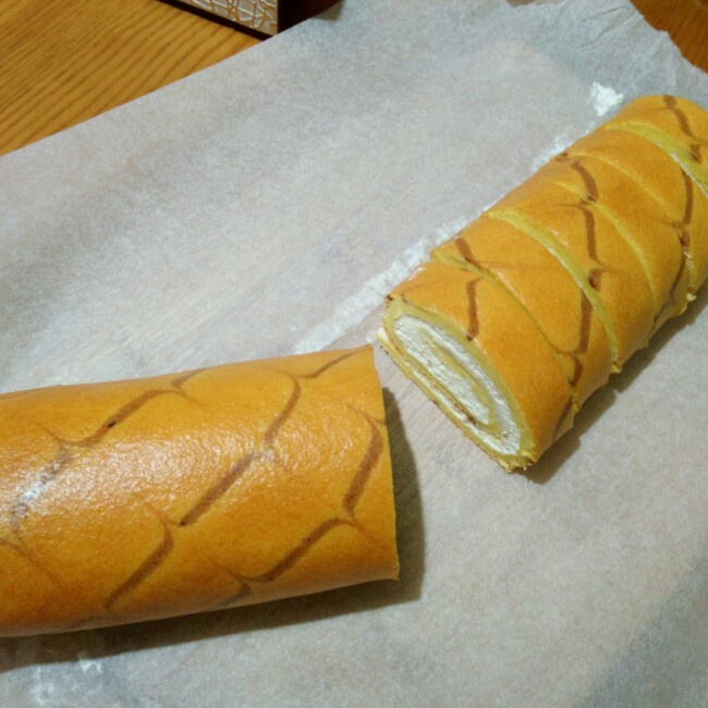 千叶纹蛋糕卷