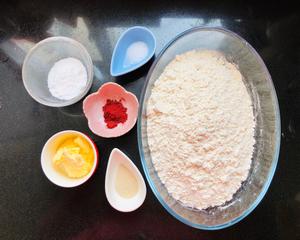 樱花🌸豆沙馅儿小面包 素食的做法 步骤1