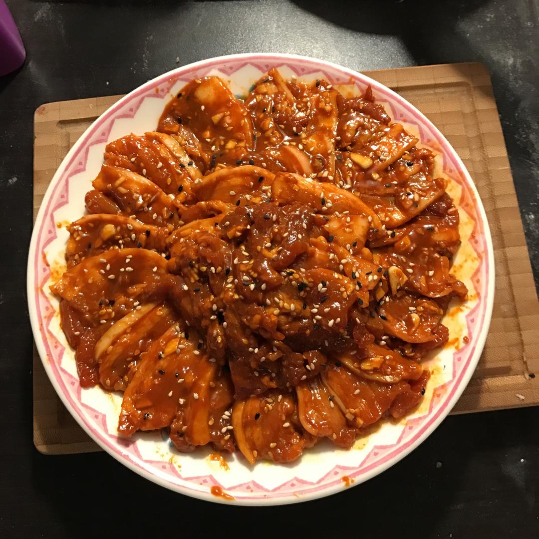 储储-cindy做的韩式烤五花肉