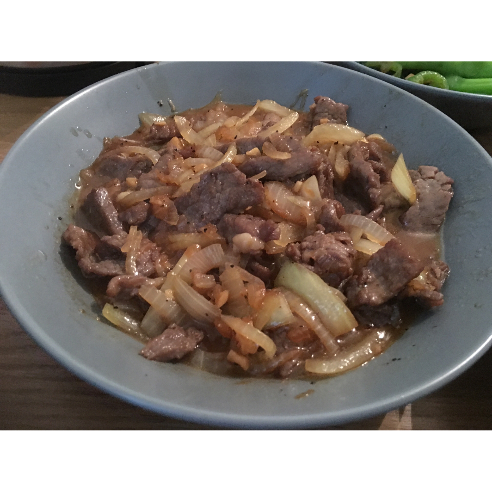 黑椒洋葱炒牛肉