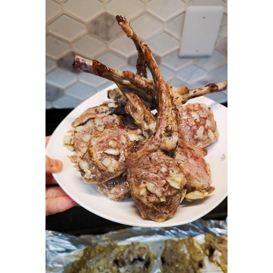 嫩烤羊排