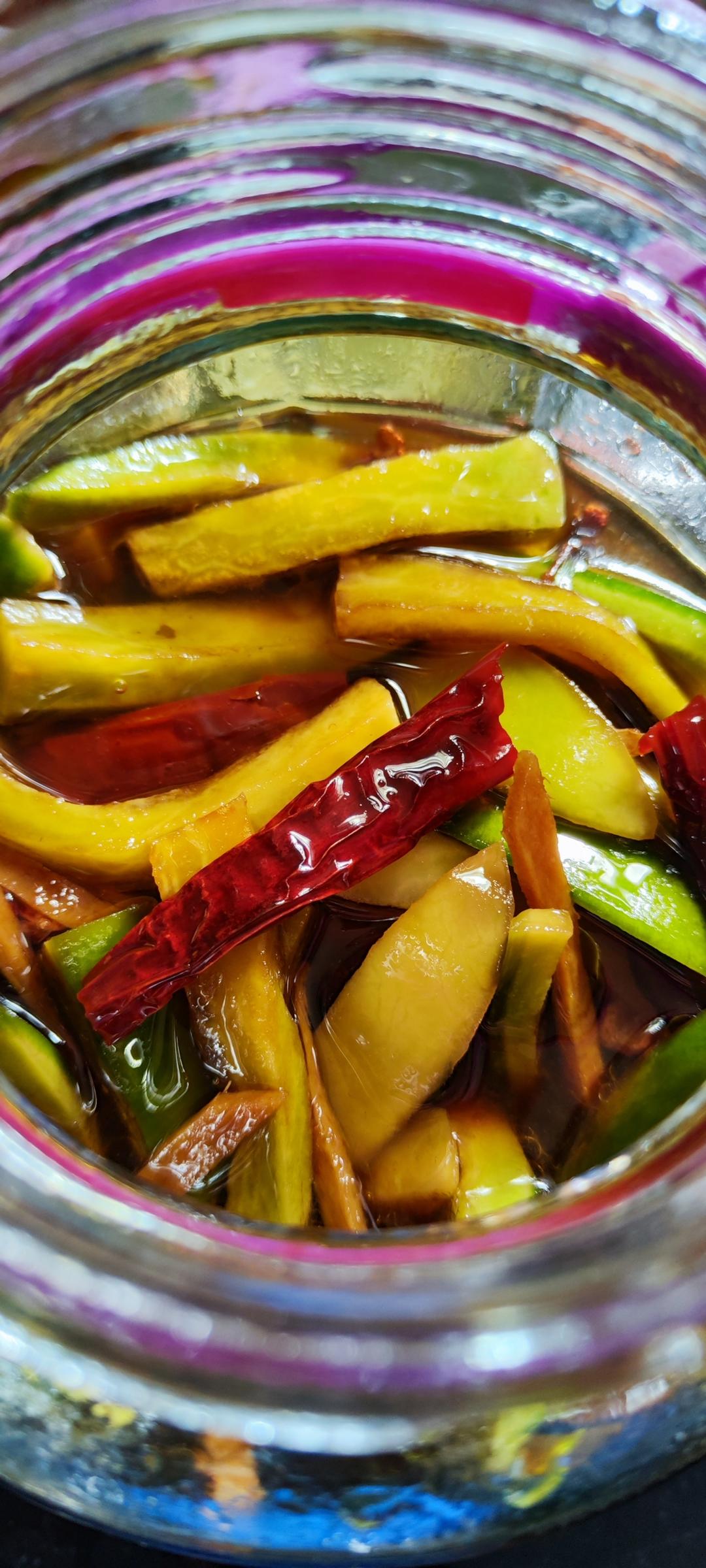 嘎嘣脆的青萝卜咸菜