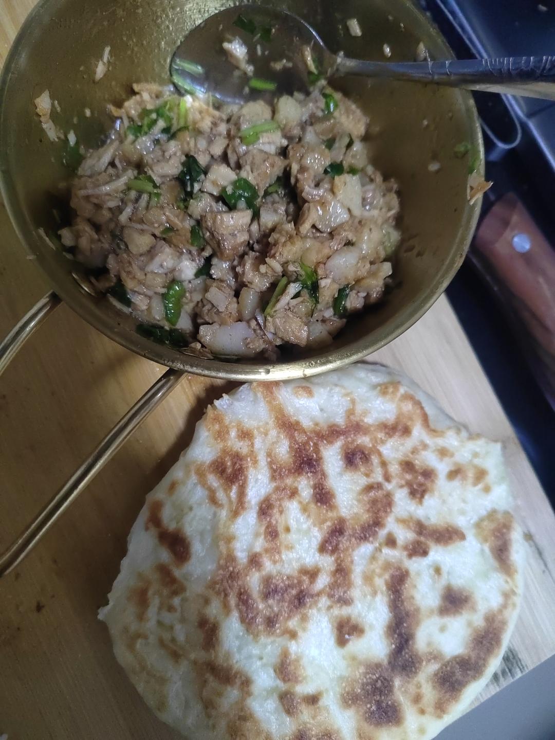 肉夹馍(白吉馍的制作)