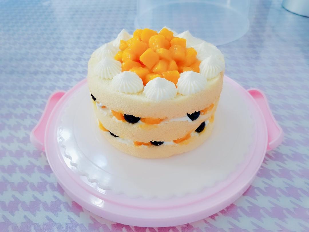 简单美味水果裸蛋糕 无需裱花技巧【视频教学】