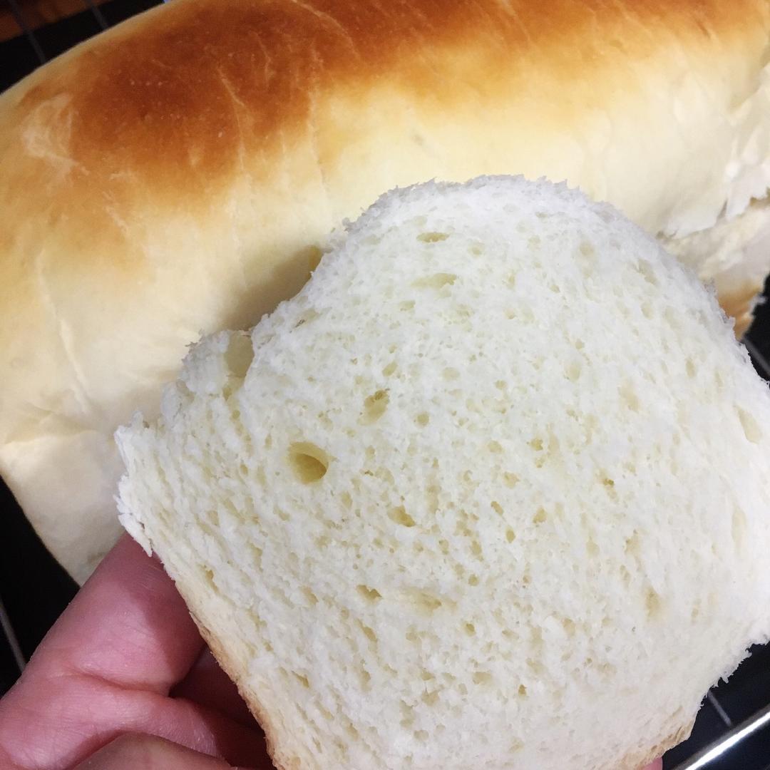 纯奶手撕吐司的做法 步骤1