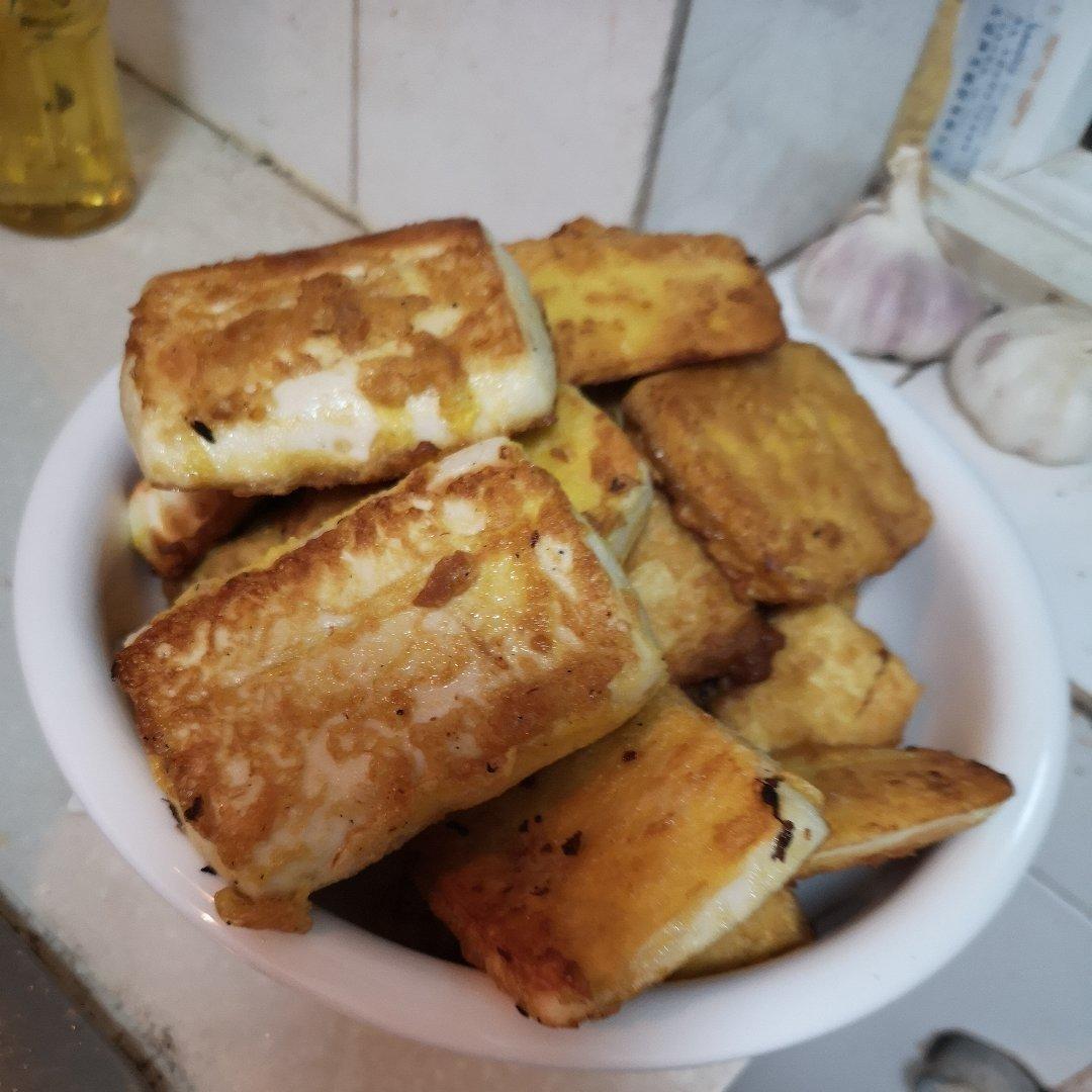 无敌好吃的香煎豆腐