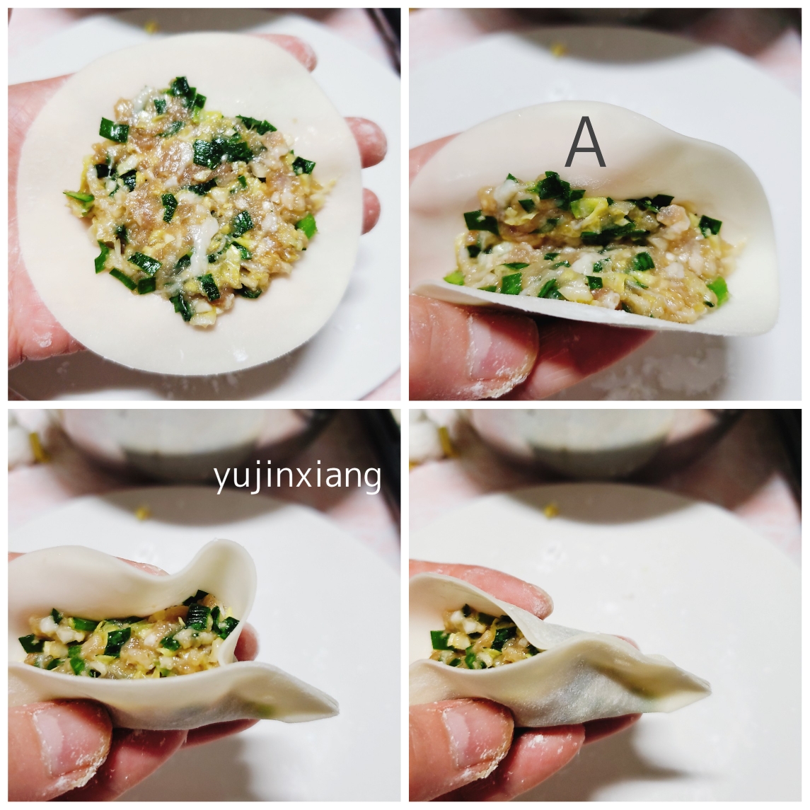 日式家庭煎饺（外皮酥脆！香而不腻！零失败）的做法 步骤3