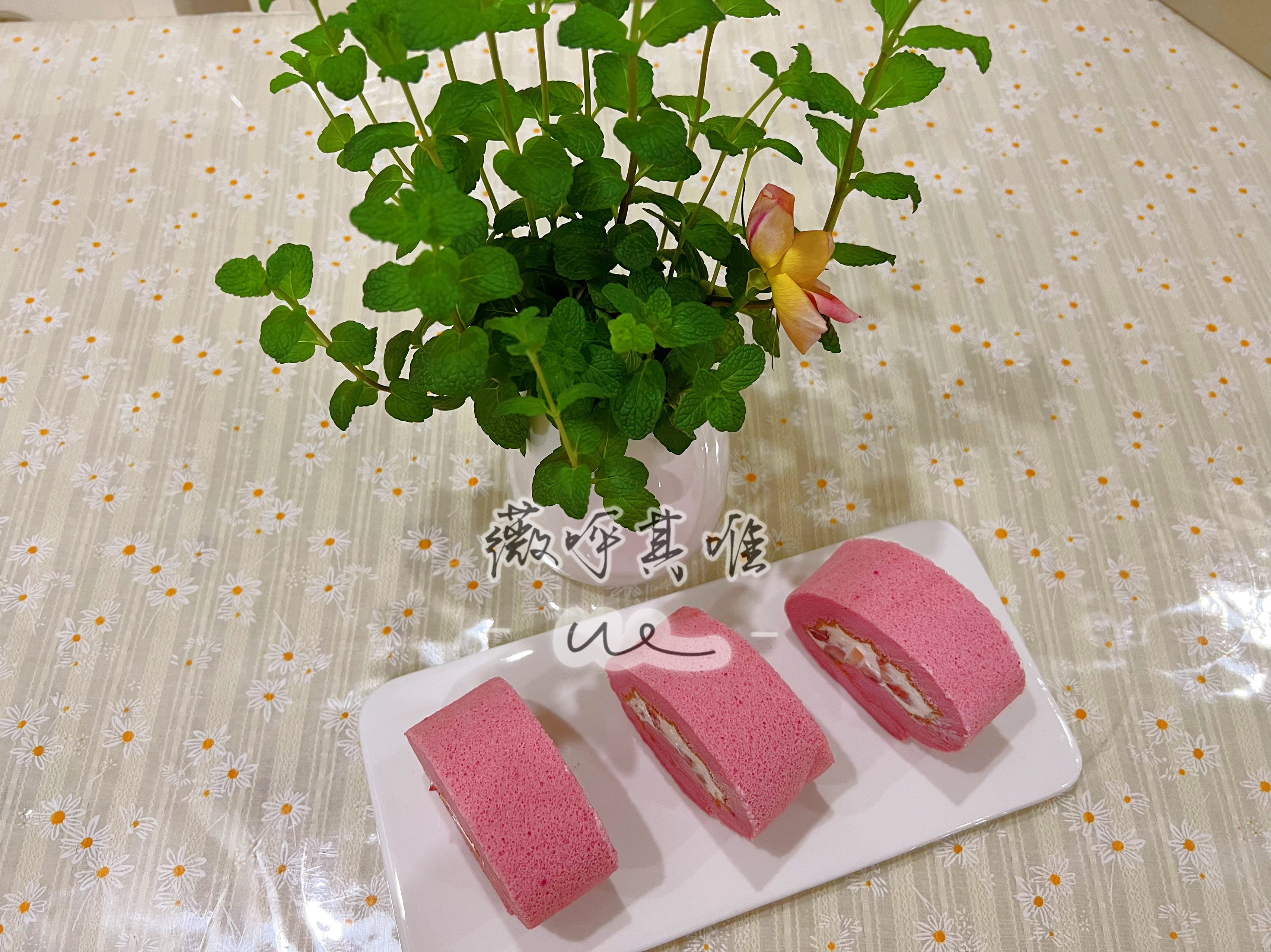 夏日浪漫‼️梦幻紫甜品‼️【紫薯蛋糕卷】