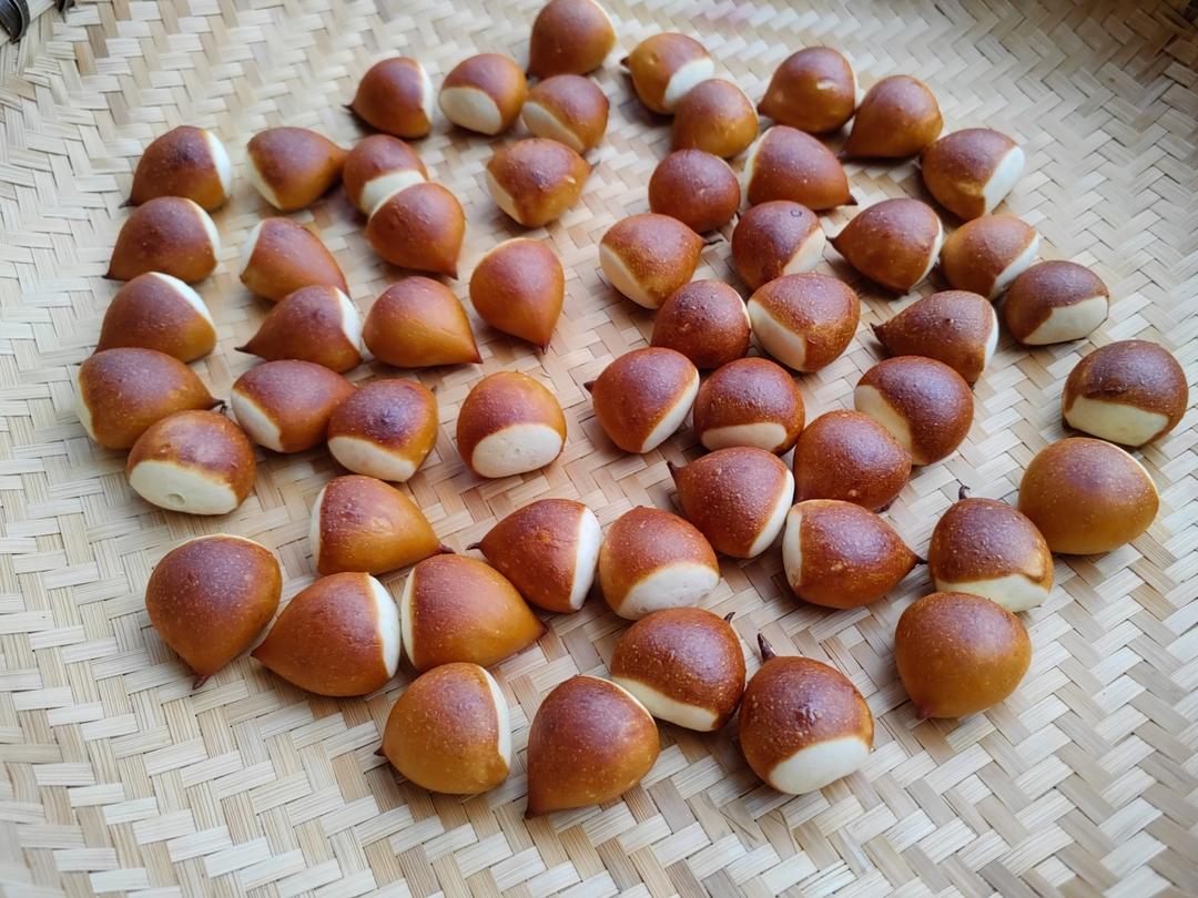 举个栗子｜超可爱的mini 栗子碱水面包