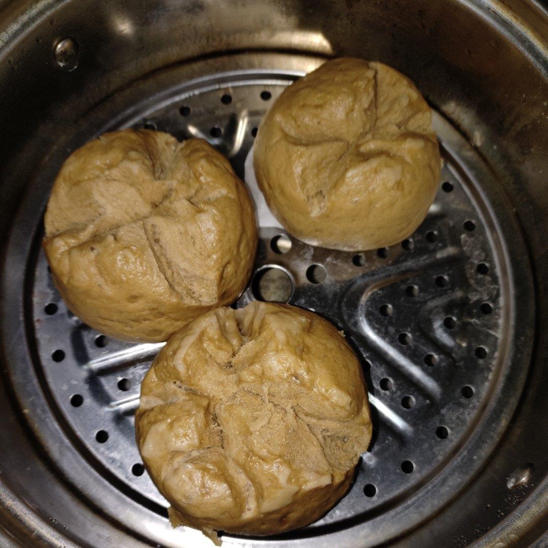 红糖开花馒头