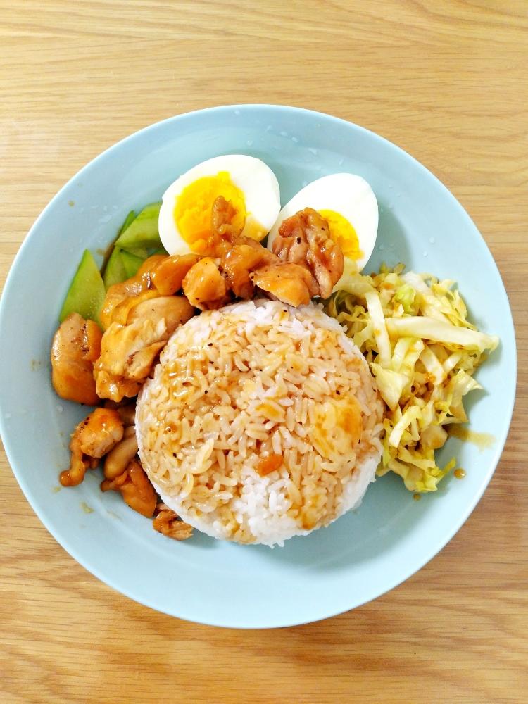 照烧鸡腿饭