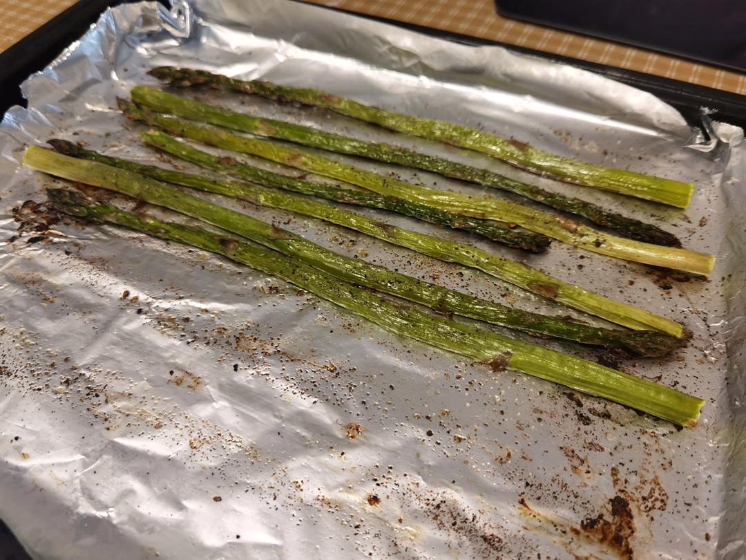 烤芦笋烤箱版美国菜