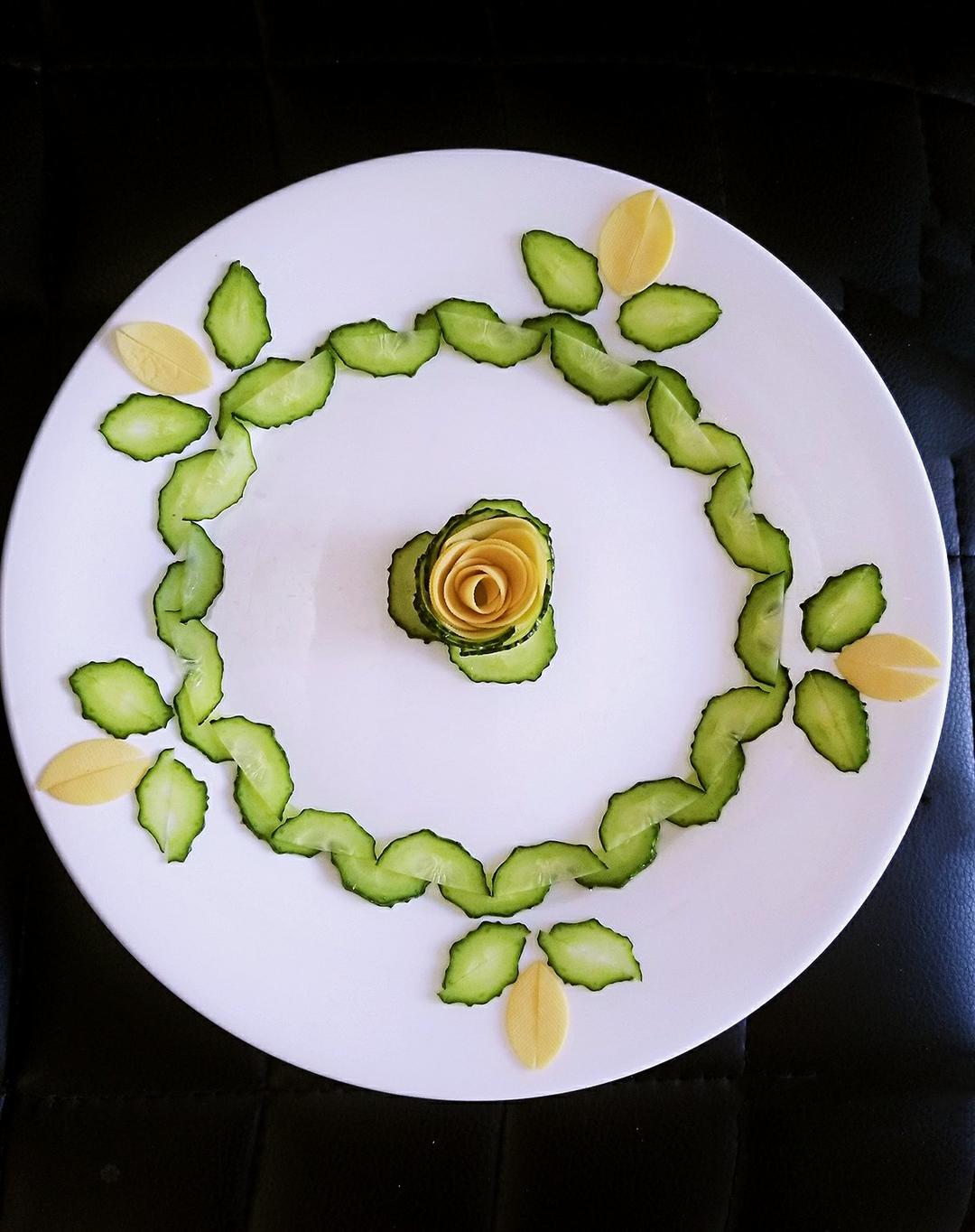 黄瓜围边(创意小盘饰の十七)的全部作品