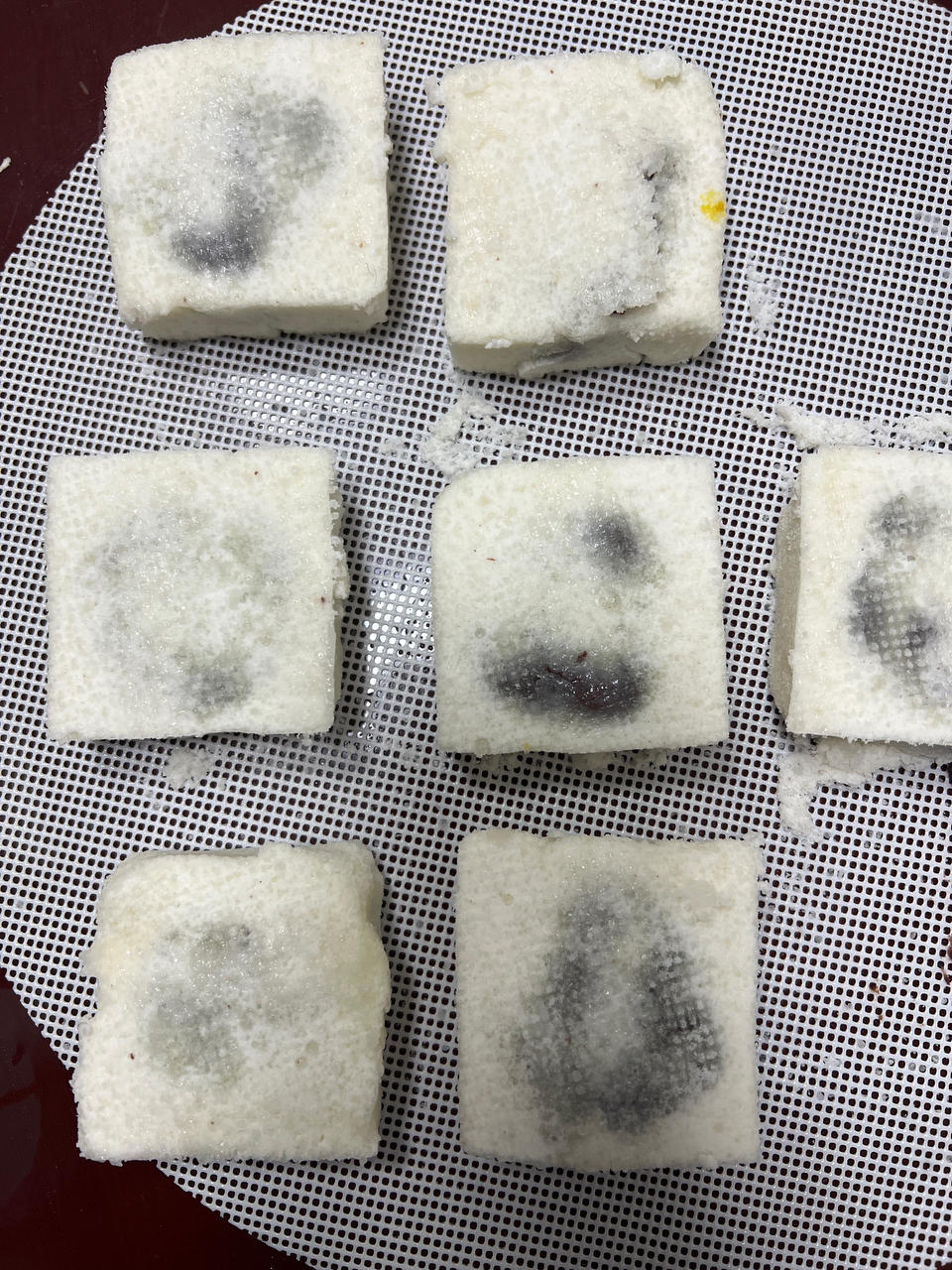 中式传统小方糕 松糕 米糕 蒸糕