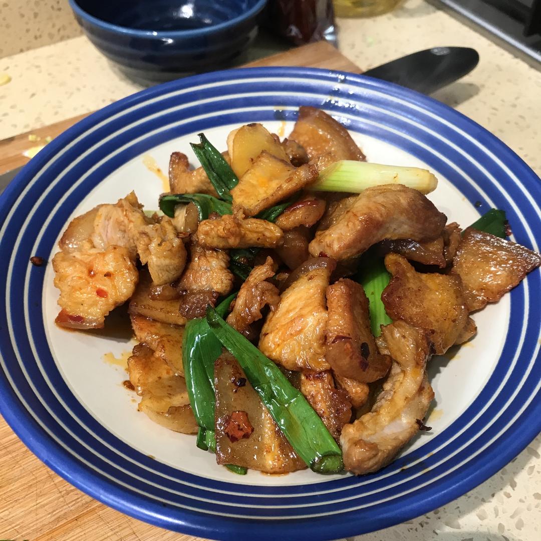 生炒五花肉