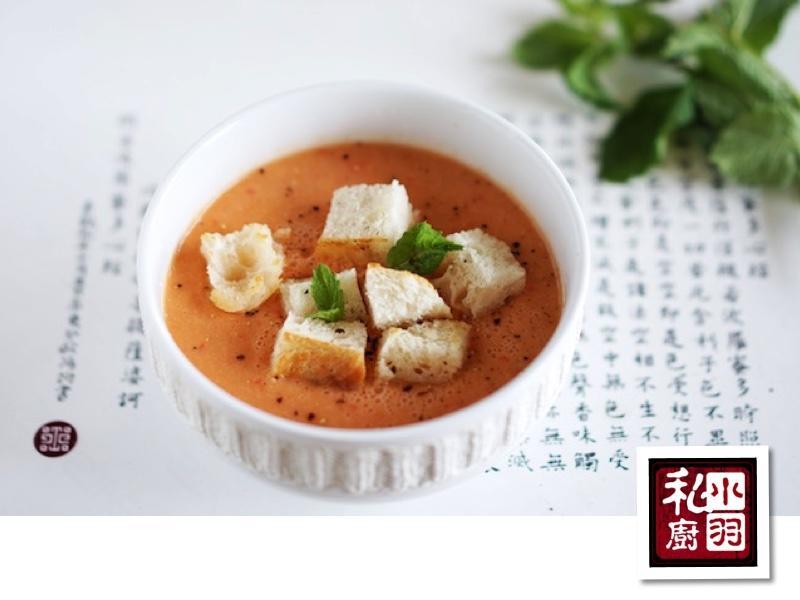 西班牙番茄冷汤的做法