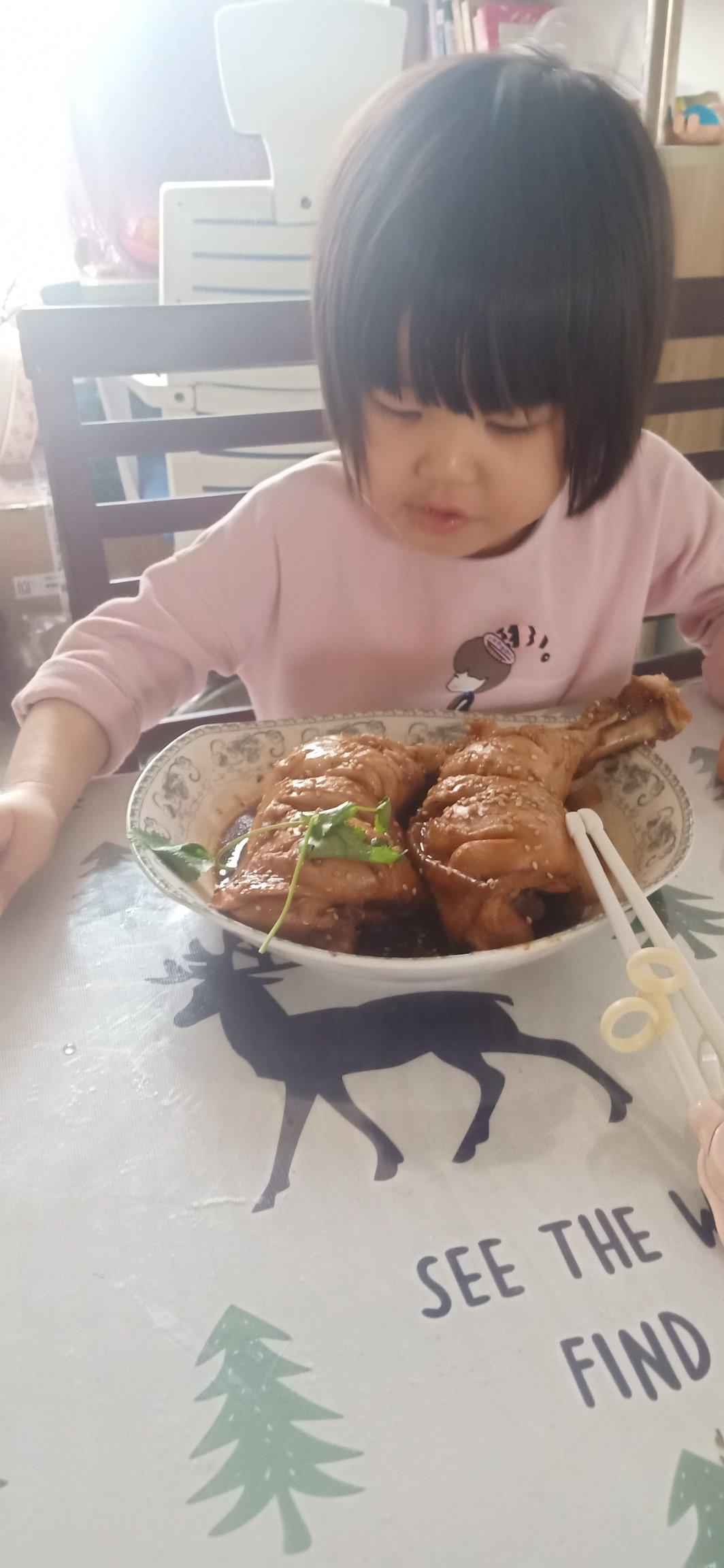 懒人版大鸡腿￨做法超级简单
