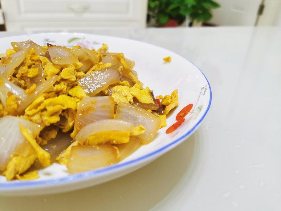 洋葱炒鸡蛋