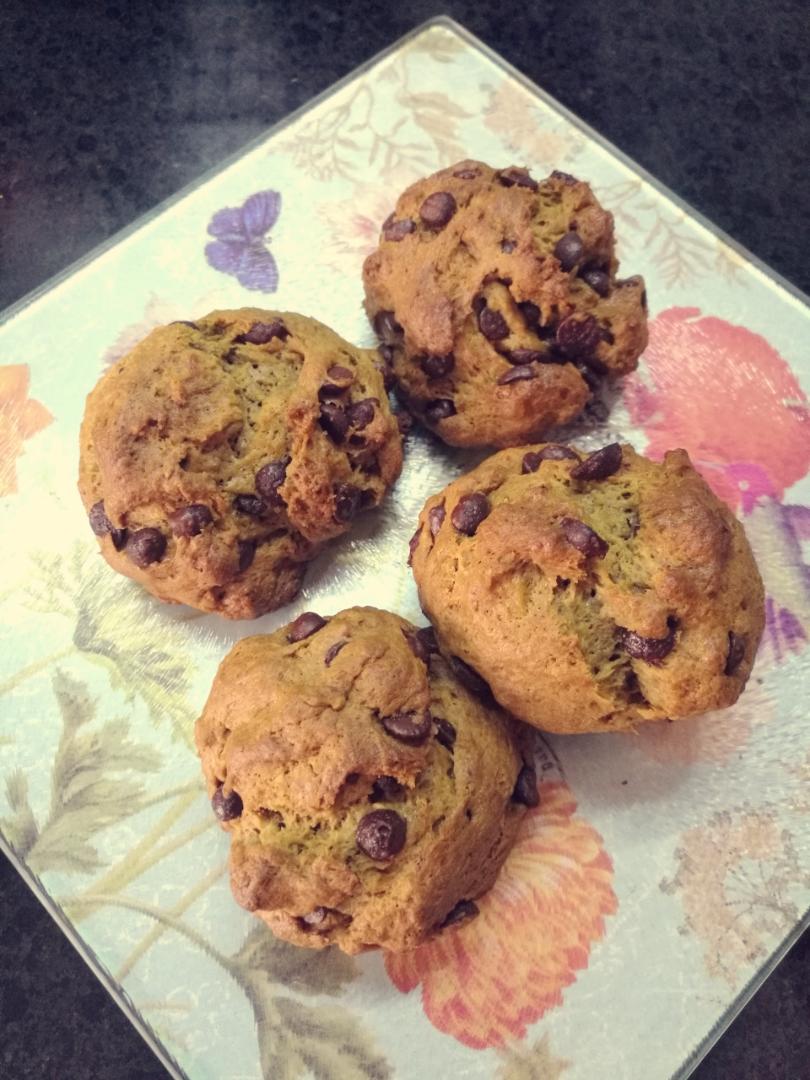 抹茶奶酪巧克力曲奇 Matcha Cream Cheese Choc Cookies