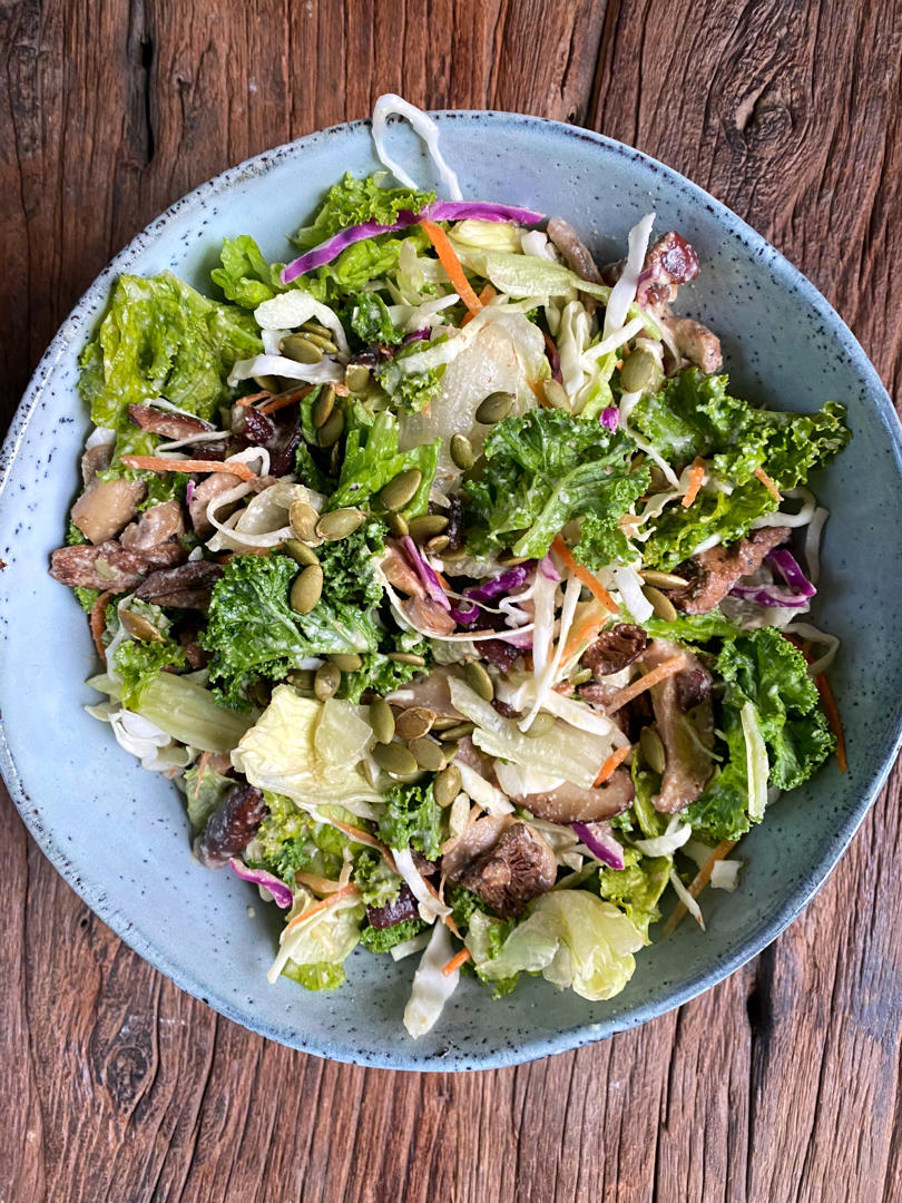 天生巨蟹座做的快炒羽衣甘蓝