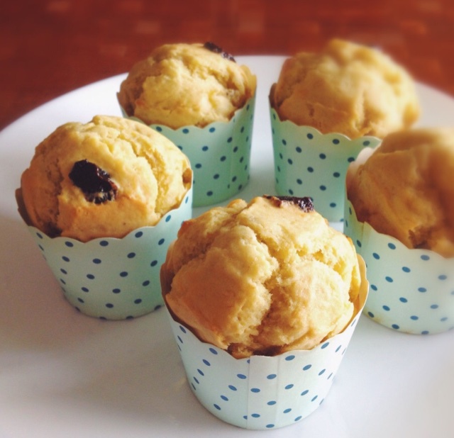 快手香蕉纸杯蛋糕