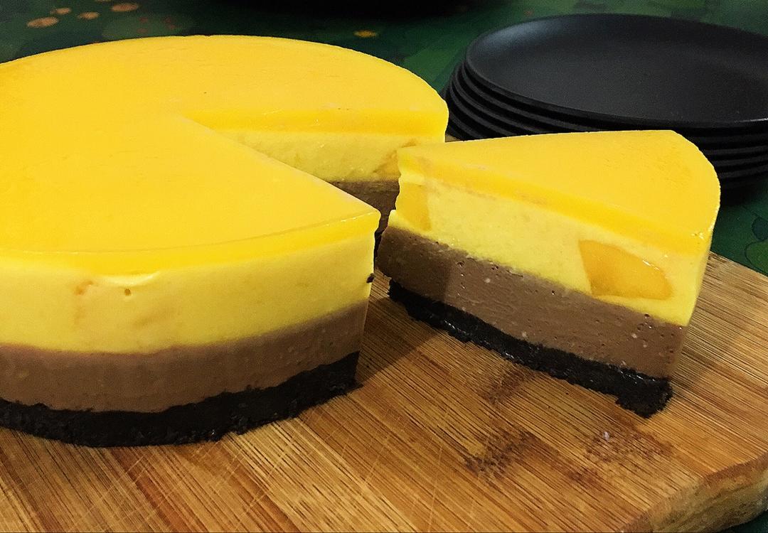 巧克力芒果慕斯