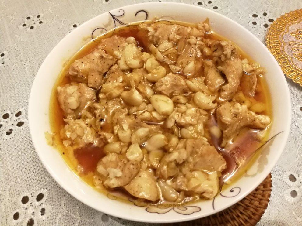 蒜蓉蒸鸡胸（鸡腿）