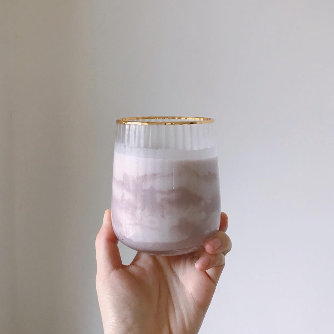 口感浓郁の芋泥鲜奶【附万能芋泥酱做法】