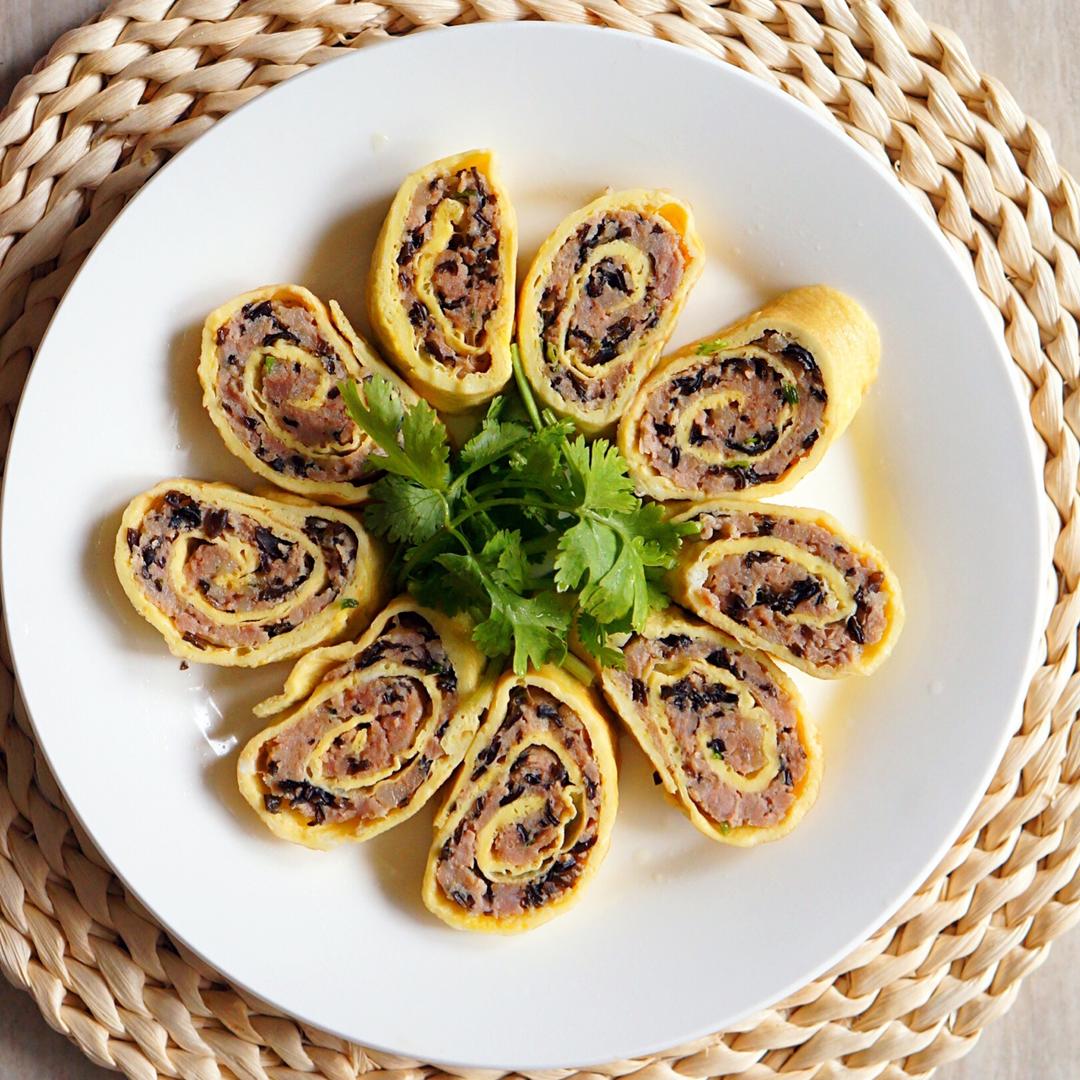 真心riri做的潍坊特色菜———卷煎