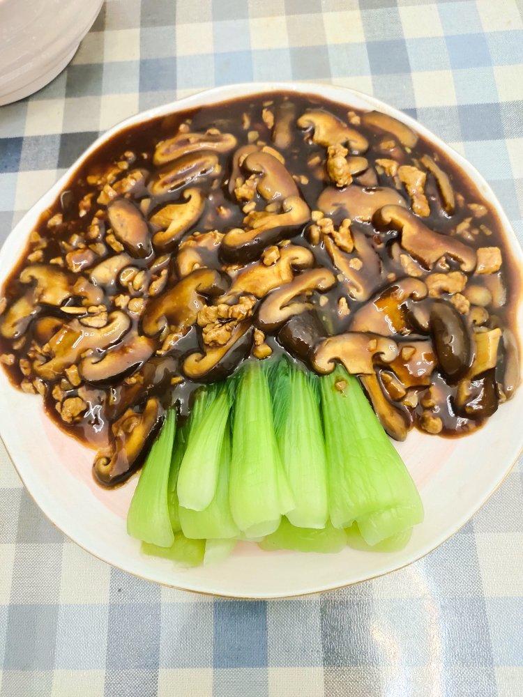 油菜香菇
