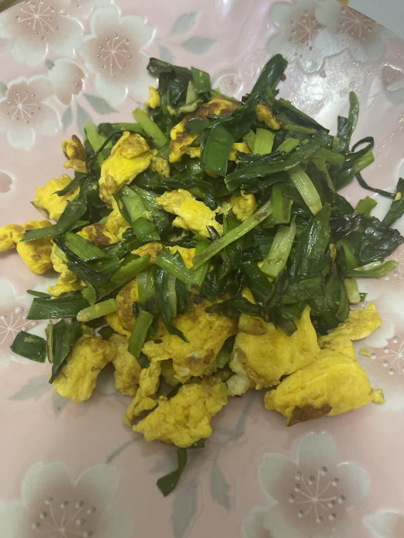 韭菜炒鸡蛋——三分钟快手下饭菜 掌握火候的秘诀