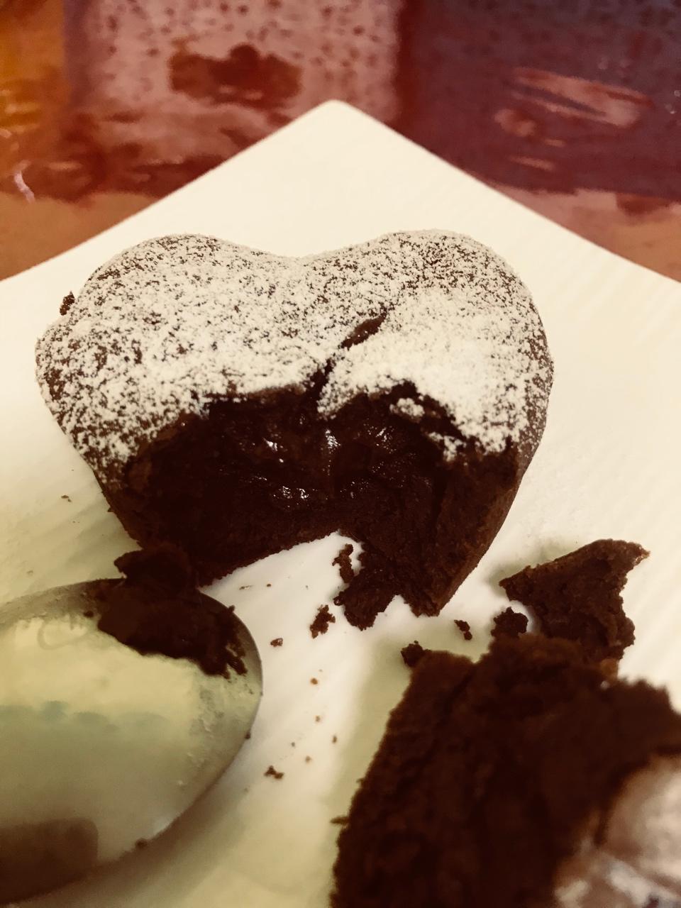 巧克力熔岩蛋糕(全图文超简单)