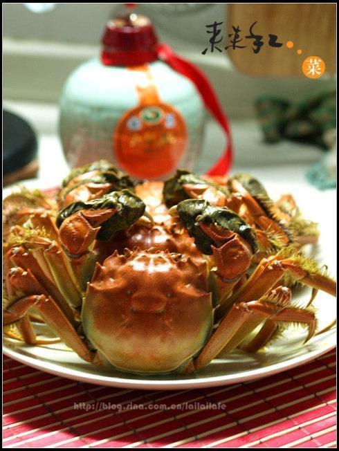 清蒸大闸蟹的做法