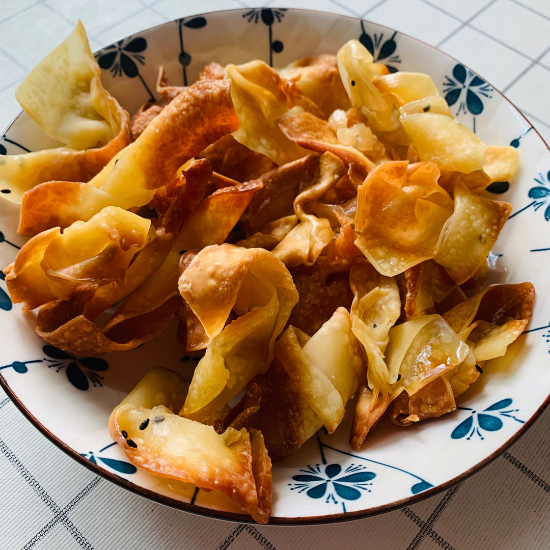 馄饨皮小零食