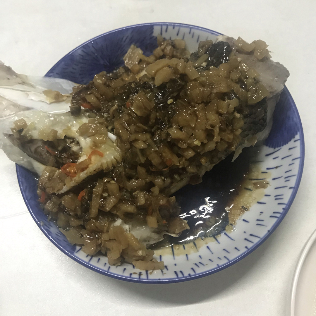 梅菜蒸鲩鱼