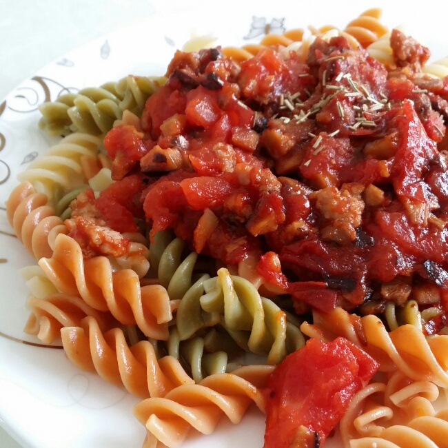 番茄肉酱意大利面