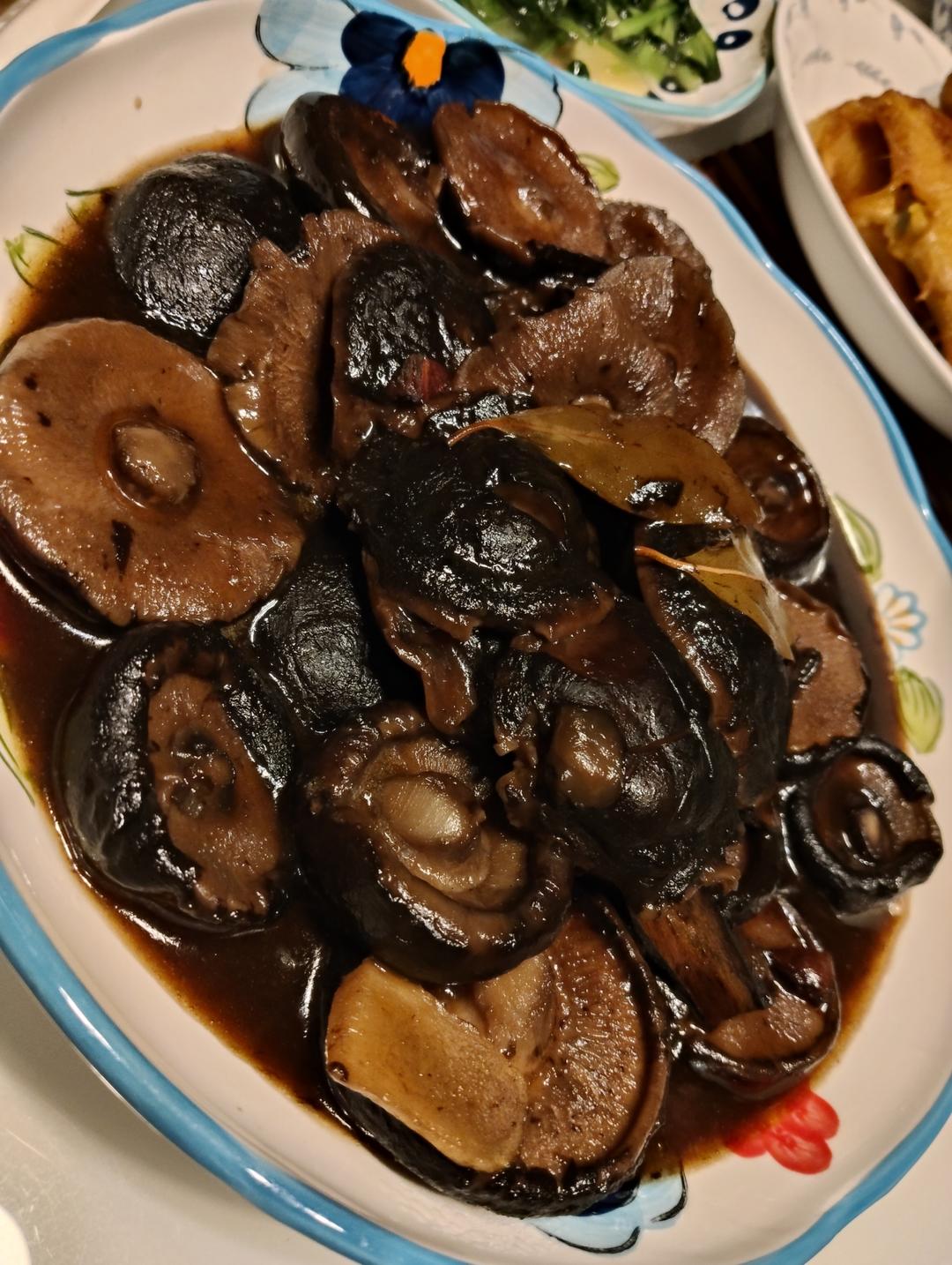 素食日记--卤香菇