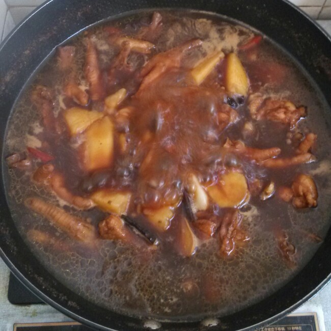 秘制红烧鸡爪