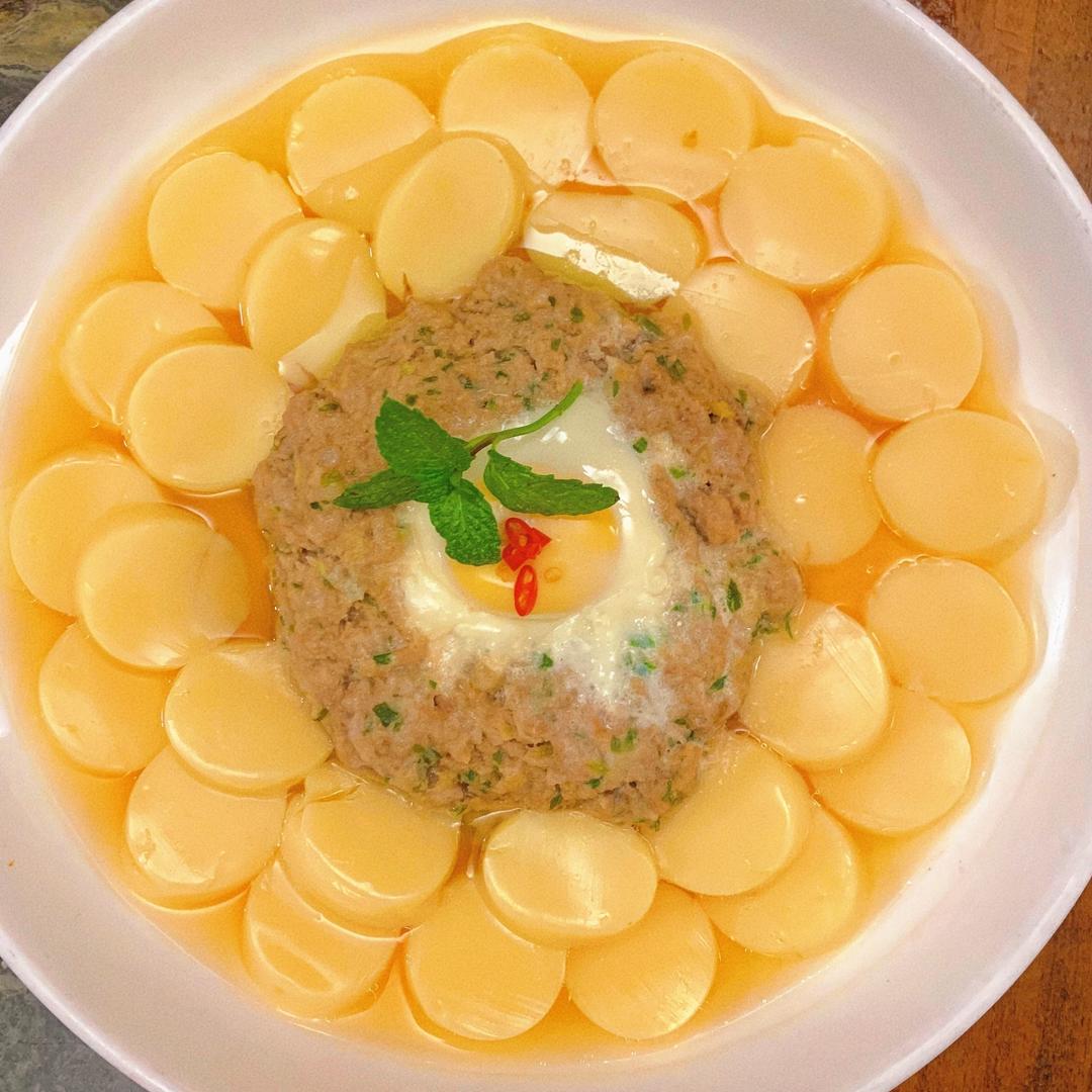 🔥滑嫩鲜美💯鲜香可口的玉子肉末蒸蛋