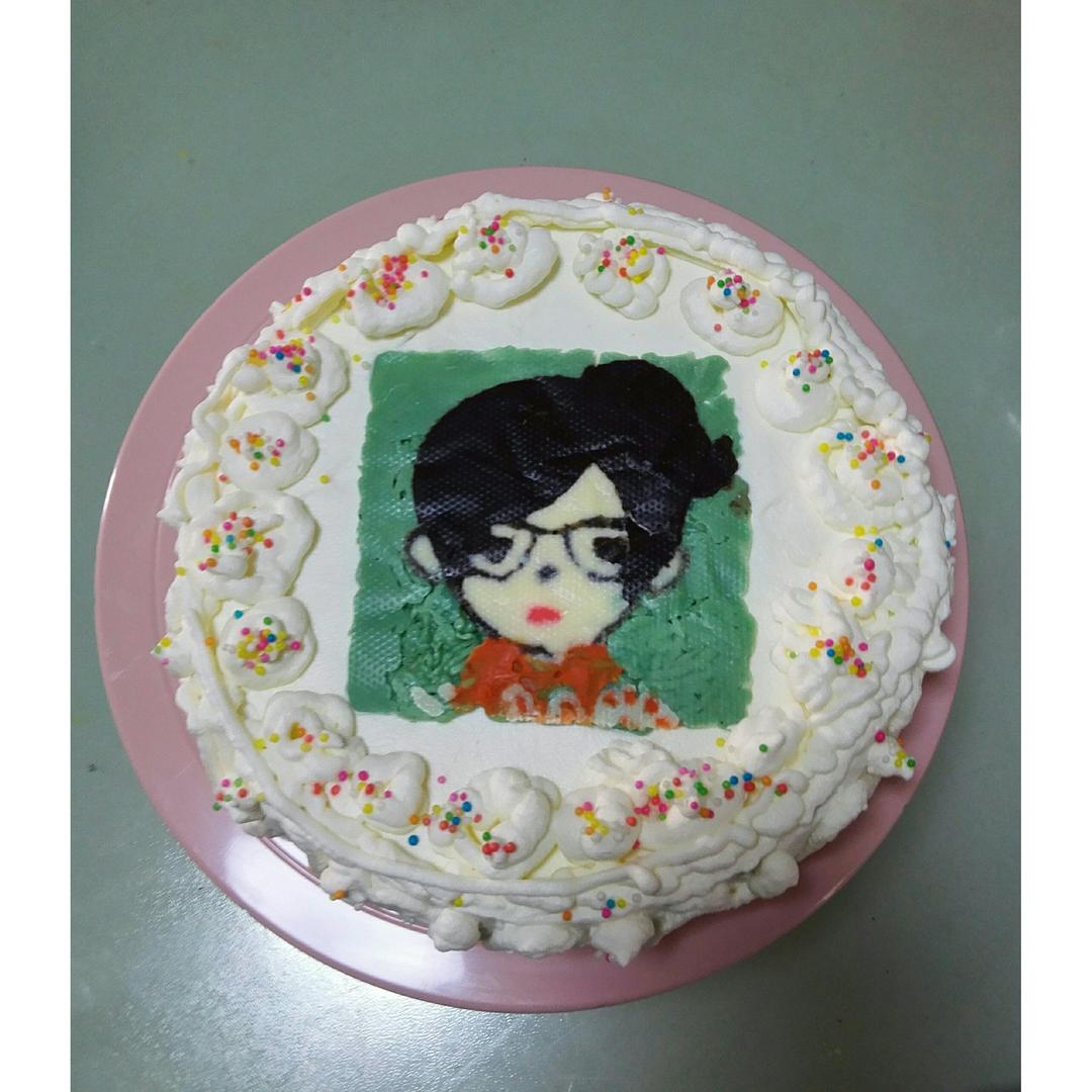 转印法制作超萌的巧虎蛋糕