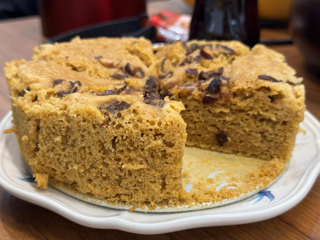 超简单 零失败的红糖发糕