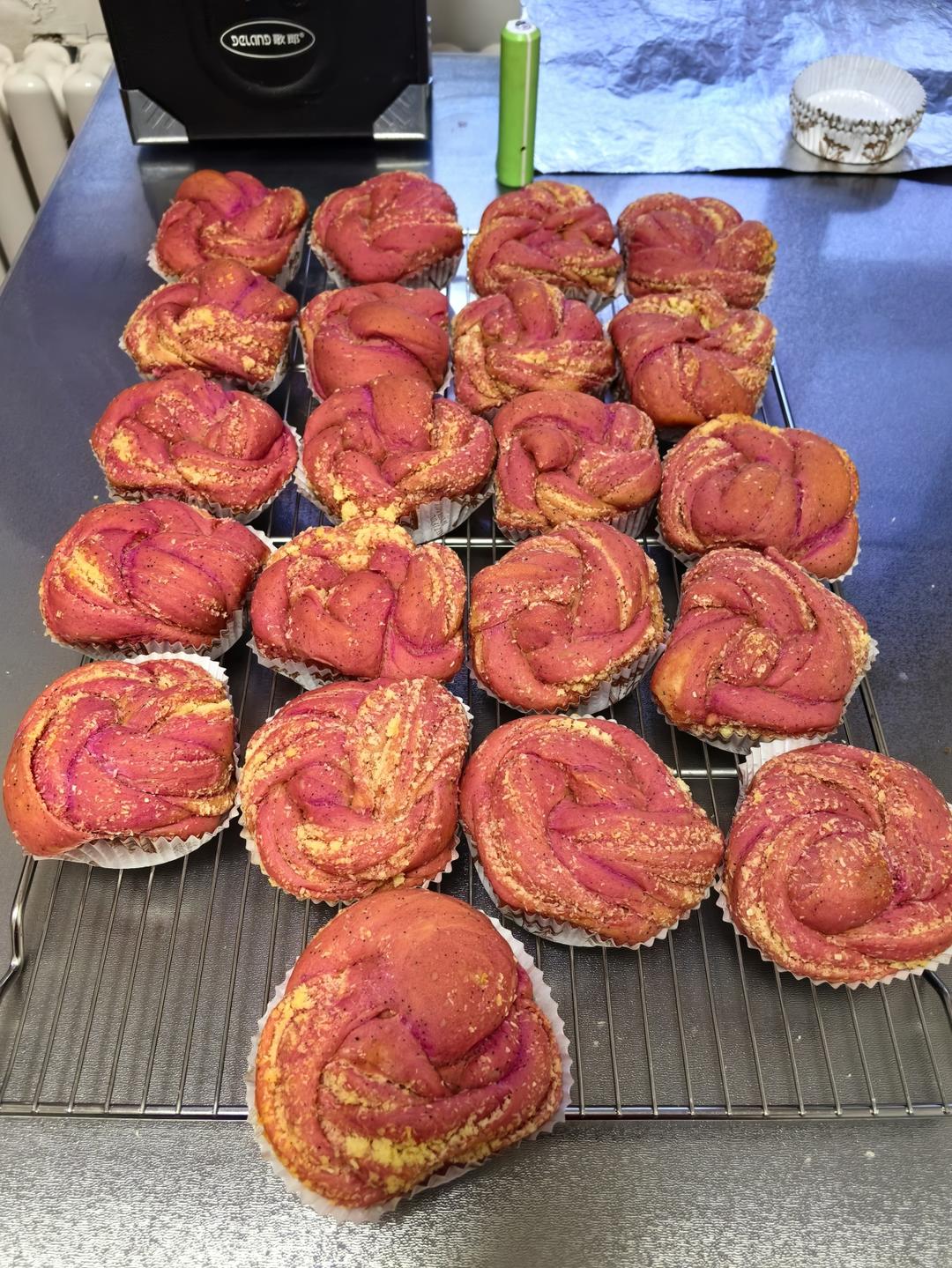 火龙果面包怎么不变色‼️都说累了仔细看哈！