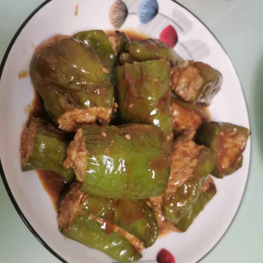 米饭杀手‼️虎皮青椒酿肉