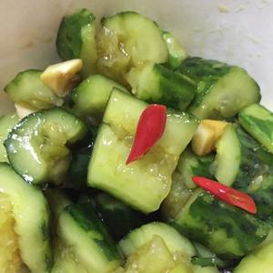 开胃前菜  …凉拌青瓜的做法 步骤3
