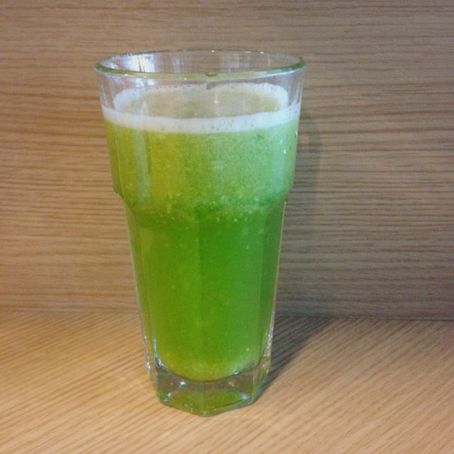 糯米兔做的蜂蜜苦瓜汁