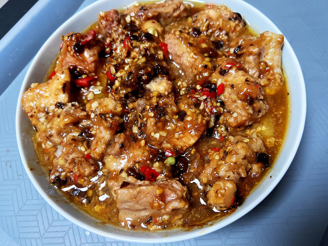蒜蓉豆豉蒸排骨