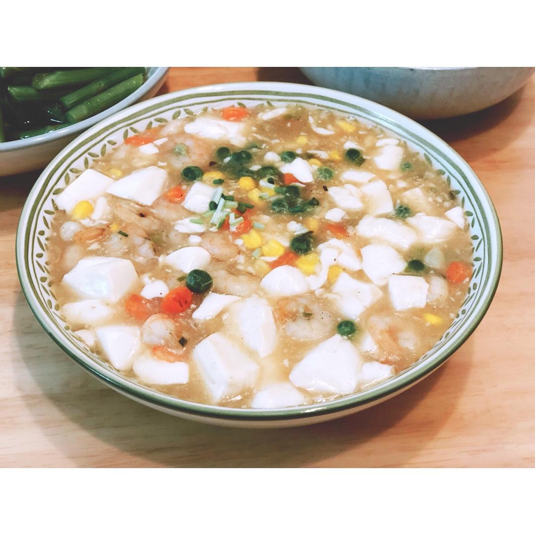虾仁豆腐羹 | 鲜掉下巴