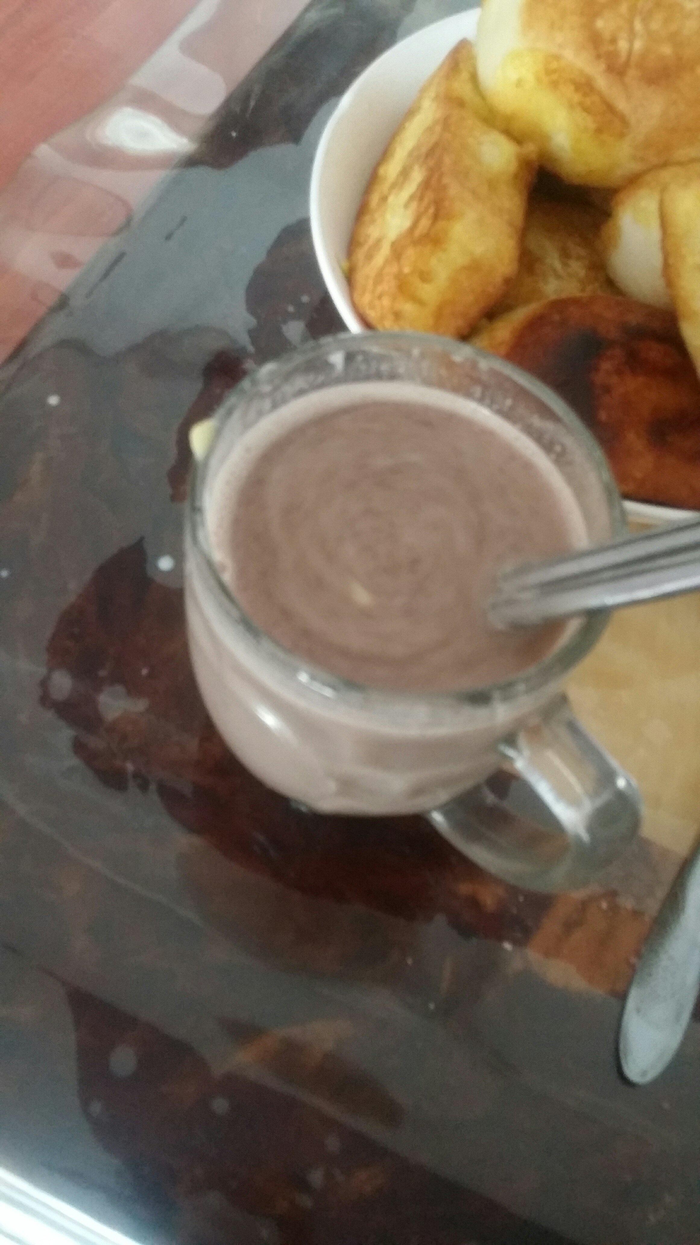 巧克力豆奶的做法